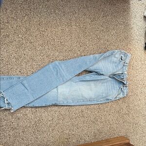 Garage Sky Blue Straight Leg Jeans